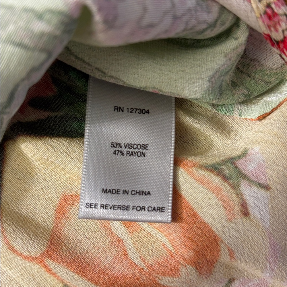 John Mark Multicolor Floral Button-Down Shirt - Picture 4 of 8